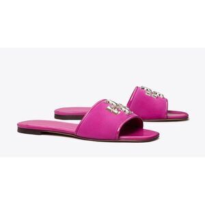 🔥🔥SOLD🔥🔥🔥TORY BURCH ELEANOR SUEDE SLIDE